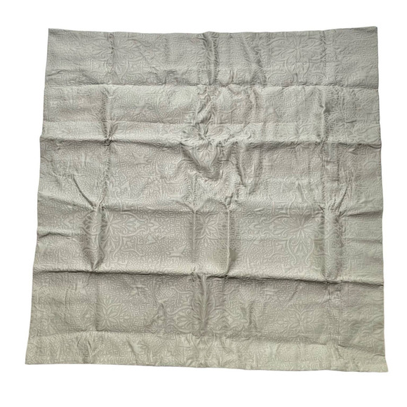 Frette at Home Pair (2) Arabesque Fashion Euro Sham Stone Jacquard NEW - Picture 4 of 7